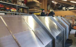 Snowden - Kulissenbau, Kulissenbau. GRIZZLY Filmbau GmbH