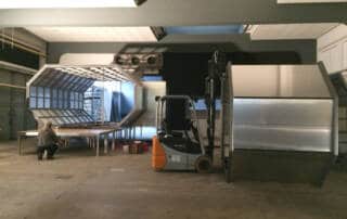 Snowden - Kulissenbau, Kulissenbau. GRIZZLY Filmbau GmbH