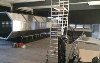 Snowden - Kulissenbau, Kulissenbau. GRIZZLY Filmbau GmbH