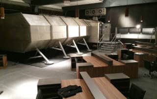 Snowden - Kulissenbau, Kulissenbau. GRIZZLY Filmbau GmbH