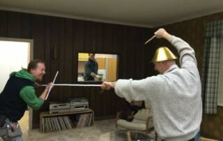 Snowden - Kulissenbau, Kulissenbau. GRIZZLY Filmbau GmbH