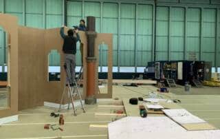 Chantal im Märchenland – Kulissenbau, Kulissenbau Chantal im Märchenland - Kulissenbau, Kulissenbau. GRIZZLY Filmbau GmbH