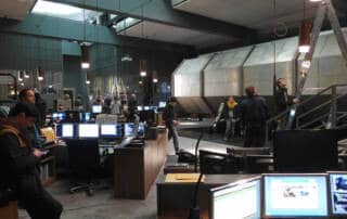 Snowden - Kulissenbau, Kulissenbau. GRIZZLY Filmbau GmbH